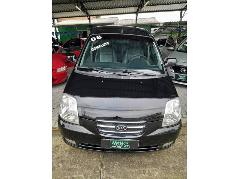 KIA MOTORS - PICANTO - 2007/2008 - Preta - R$ 24.990,00