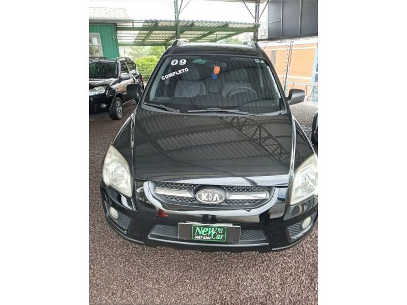 KIA MOTORS - SPORTAGE - 2008/2009 - Preta - R$ 41.900,00